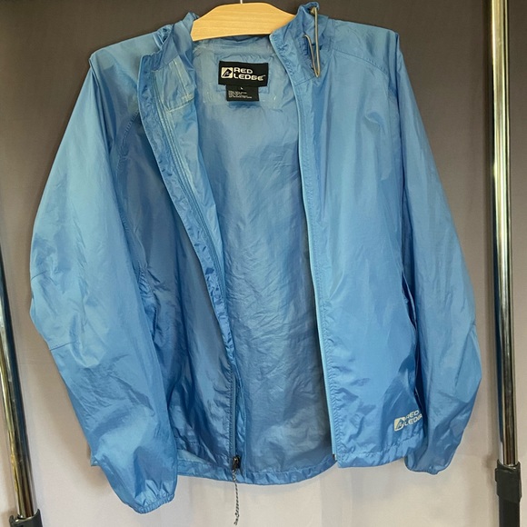 Red Ledge packable Rain Jacket, L - Picture 1 of 11